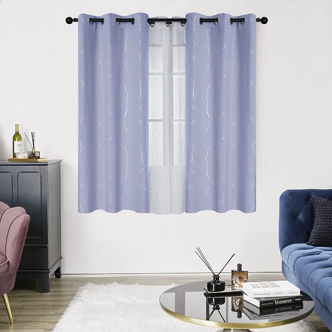 Deconovo Blackout Curtains, Thermal Insulated Soundproof Drapes - Image 2