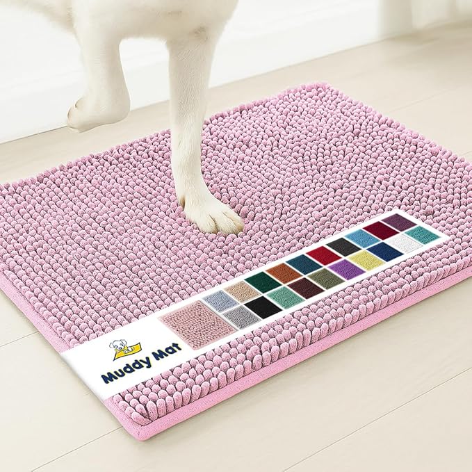 Muddy Mat® | Super Absorbent Door Mat Indoor, Microfiber Quick Dry Chenille by MuddyMat%C2%AE