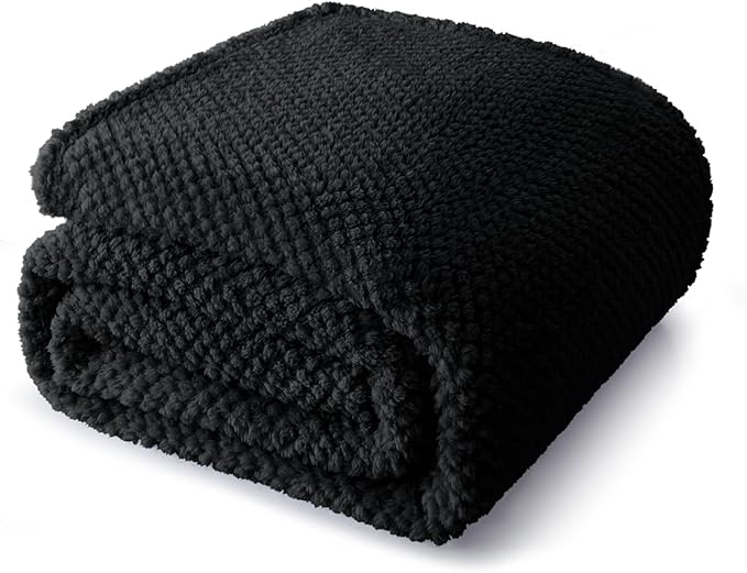 Whale Flotilla Twin Size Fuzzy Fleece Blanket by WHALEFLOTILLA