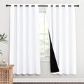 NICETOWN 100% Blackout Window Curtain Panels, Full Light Blocking Drapes by NICETOWN