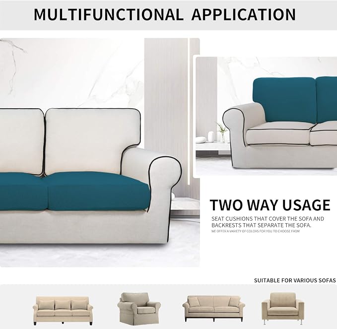 Easy-Going Stretch Cushion Cover Sofa Cushion Furniture Protector Sofa Seat - Image 3