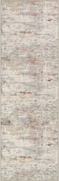 2.6x8 Washable Runner Rug：Modern Abstract Kitchen Soft Carpet Taupe | by FXRHLP