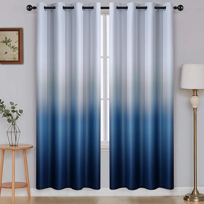SimpleHome Ombre Room Darkening Curtains - Image 7