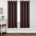 Joydeco Blackout Curtains 72 Inch Length 2 Panels Set, Thermal Insulated Long by JOYDECO