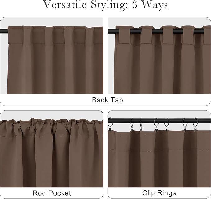 PONY DANCE Kitchen Curtains 45 Long - Image 5