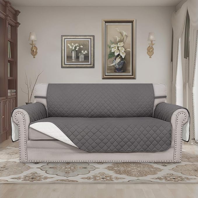 Easy-Going Sofa Slipcover Reversible Loveseat Sofa Cover Couch Cover - Image 2