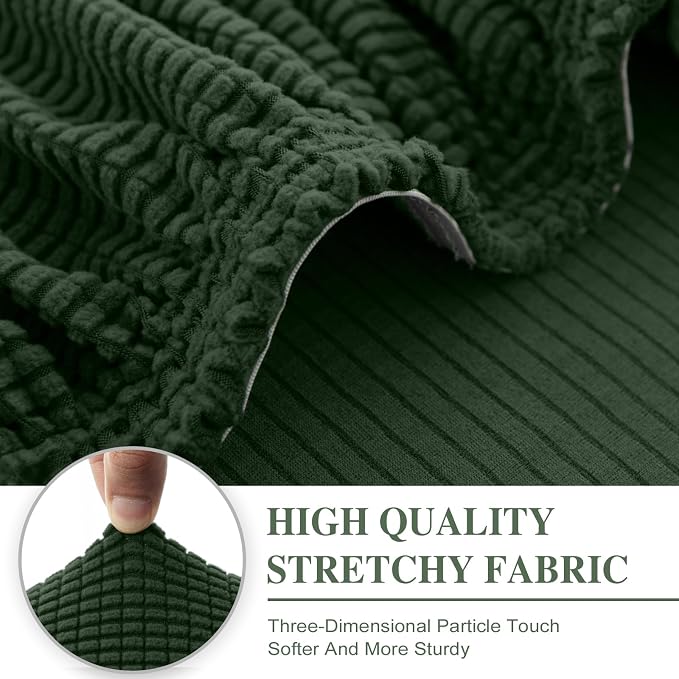 Couch Cushion Covers for Sectional Sofa L Shape Washable Separate Seat Chaise - Image 4