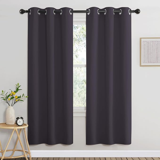 NICETOWN Blackout Window Curtains 72 inches Long, Thermal Insulated Grommet by NICETOWN