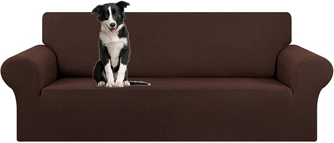 KEKUOU Stretch Oversized Sofa Slipcover 1 Piece Couch Sofa Cover Furniture by KEKUOU