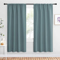 NICETOWN Greyish Blue Blackout Curtains Panels by NICETOWN