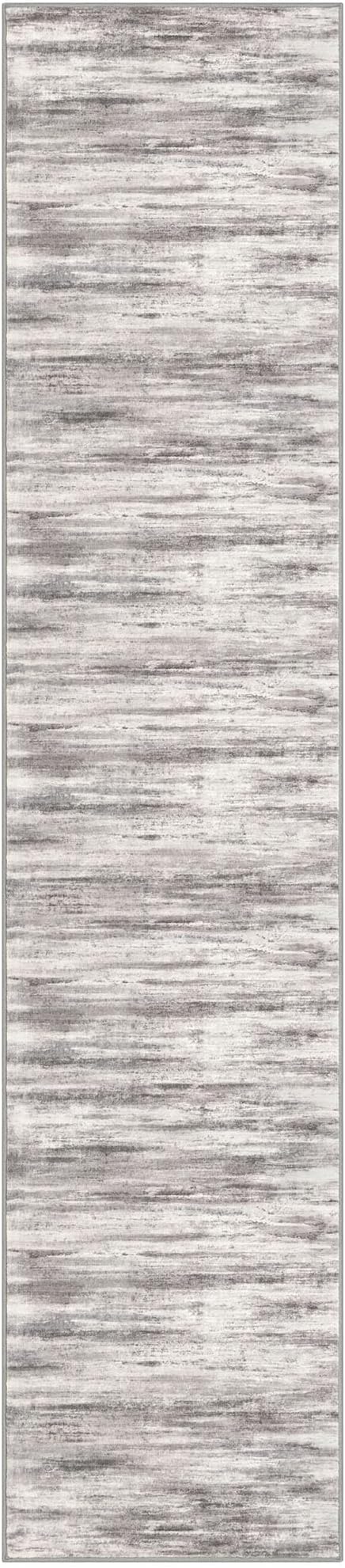 KOZYFLY Modern Abstract Washable Rug Runner 2.6x12 Hallway Rug Runner Non-Slip - Image 8
