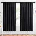 NICETOWN Black Blackout Curtain Blinds by NICETOWN