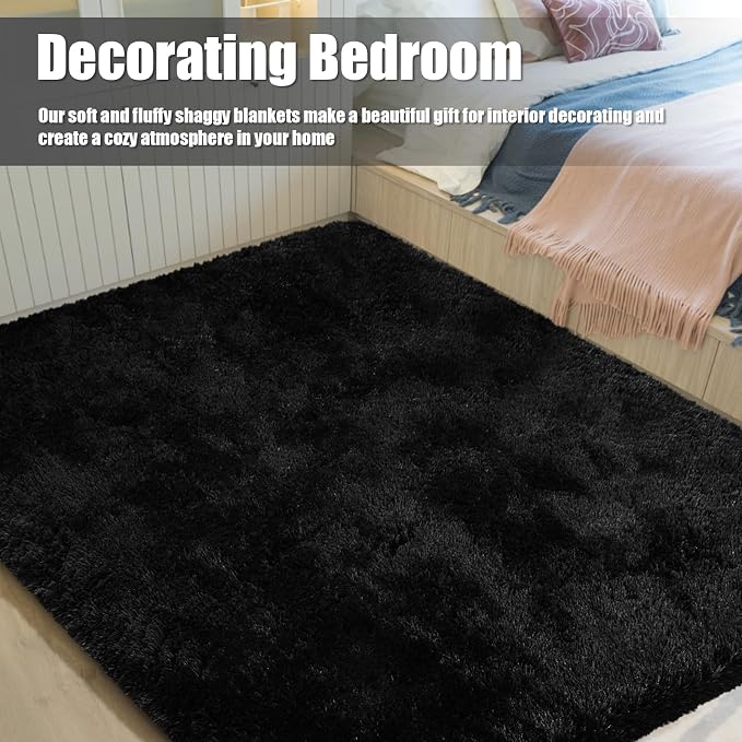 Ultra Soft Fluffy Area Rugs for Bedroom Living Room 10x12, Nursery Rug - Image 6