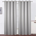 LEMOMO Blackout Curtains 52 x 84 inch/Light Grey Curtains Set of 2 by Lemomo