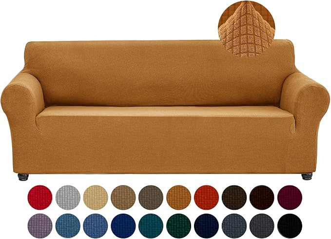 Joccun Stretch Couch Cover Slipcovers, 1-Piece Sofa Covers by Joccun