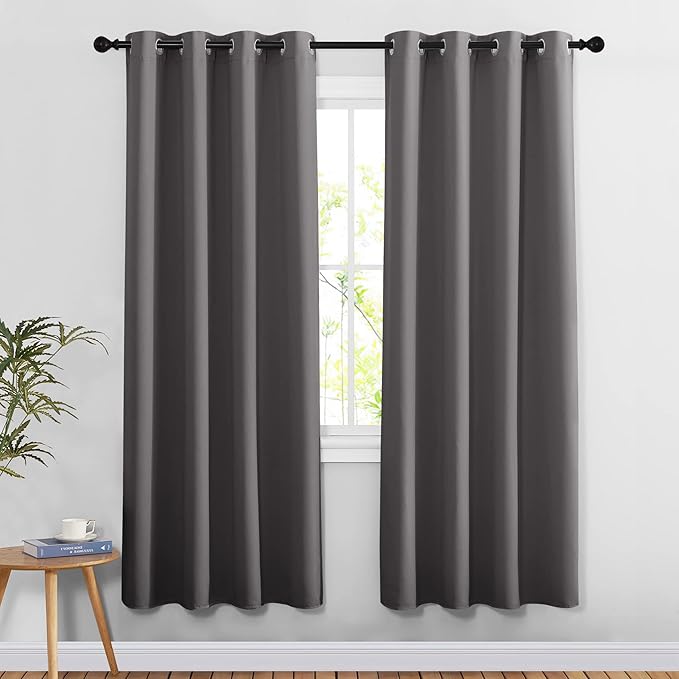 NICETOWN Grey Blackout Curtains & Drapes by NICETOWN