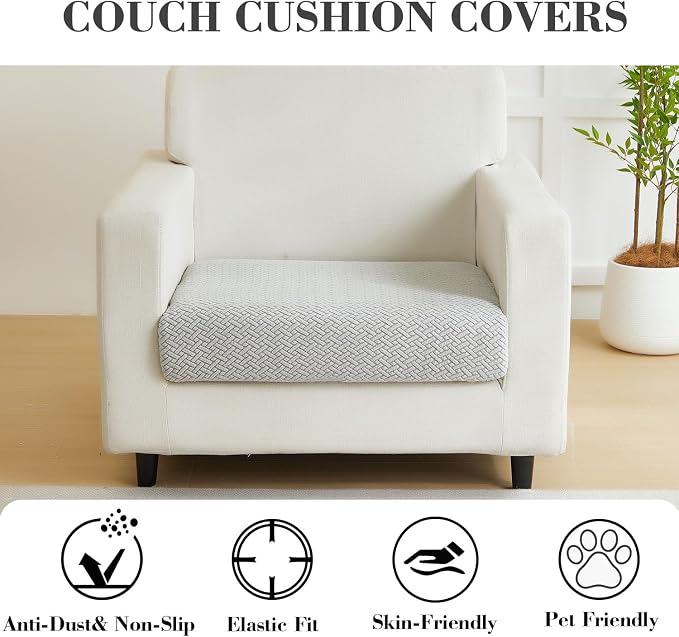Sofa Covers Couch Covers for Sofa Pet Friendly Couch Cushion Covers Universal - Image 3