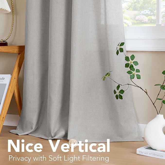 H.VERSAILTEX Elegant Natural Linen Blended Energy Efficient Light Filtering - Image 7
