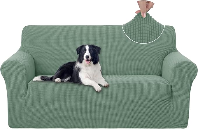 U-NICE HOME Oversized Stretch Loveseat Couch Cover Sofa Covers Washable Sofa by U-NICEHOME