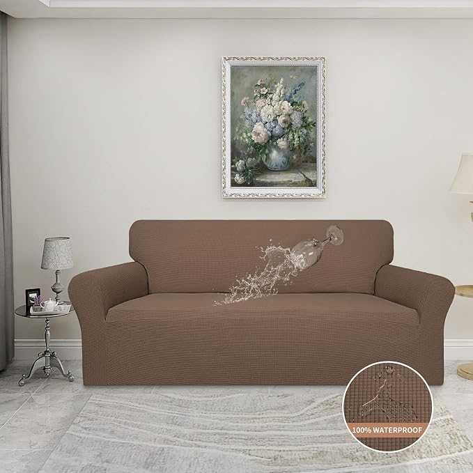 Easy-Going 100% Waterproof Couch Cover, Dual Waterproof Sofa Cover, Stretch - Image 2