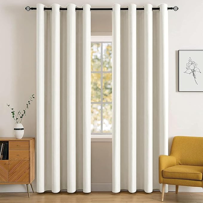 MIULEE Blackout Curtains for Bedroom Living Room Thermal Insulated Room by MIULEE