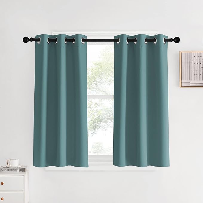 NICETOWN Modern Blackout Curtains Noise Reducing, 2 Panels, W34 x L40 -Inch by NICETOWN