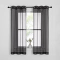 NICETOWN Sheer Curtains for Bedroom Windows, Grommet Casual Soft Voile Sheer by NICETOWN