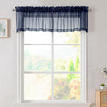 Simplebrand Navy Valances 14 Inches Long by Simplebrand