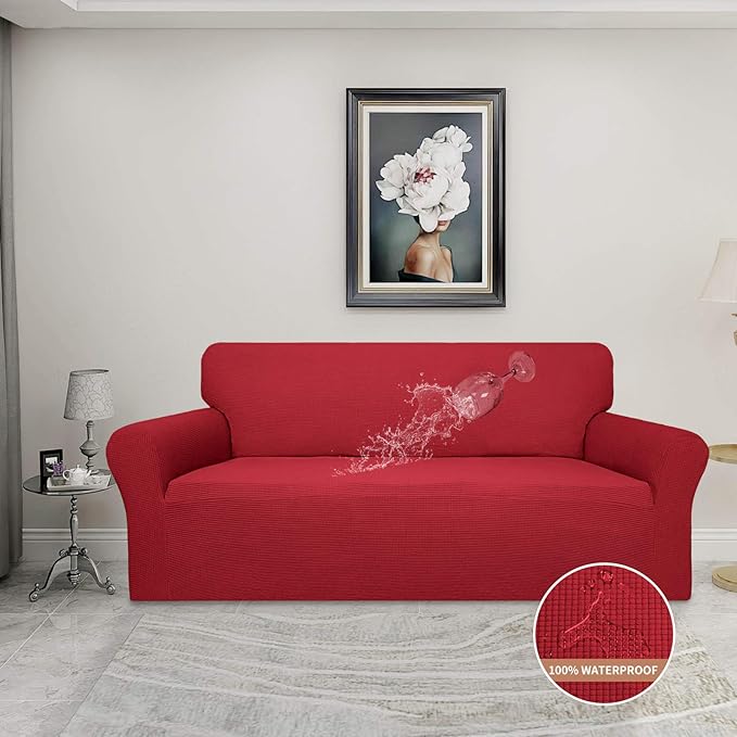 Easy-Going 100% Waterproof Couch Cover, Dual Waterproof Sofa Cover, Stretch - Image 2