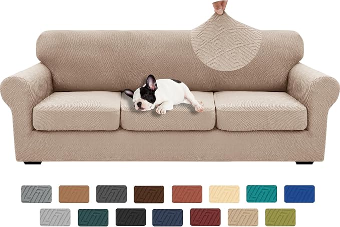 XINEAGE 2026 New 4 Pieces Extra Large Couch Covers by XINEAGE