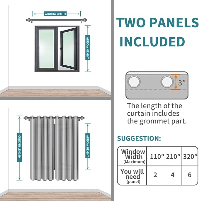 BGment Blackout Curtains - Image 6