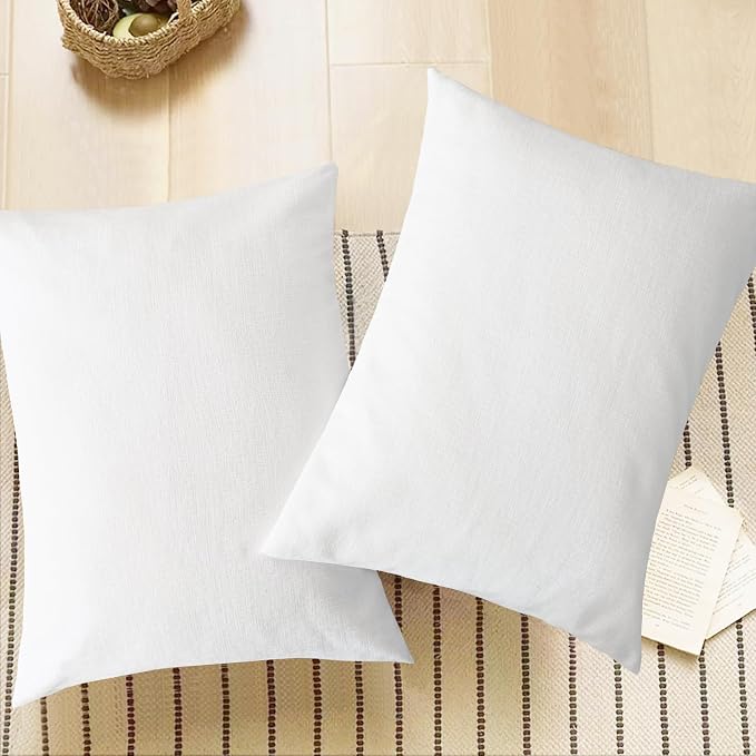 CaliTime Throw Pillow Covers Decorative 20 X 26 Inches Pack of 2 Cozy Chenille - Image 5