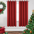 Joydeco Blackout Curtains 72 inches Long 2 Panels Set, Thermal Insulated Long by JOYDECO