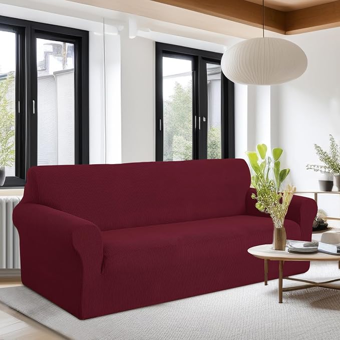 U-NICE HOME Stretch Couch Cover Sofa Cover Sofa Slipcover Furniture Protector - Image 2