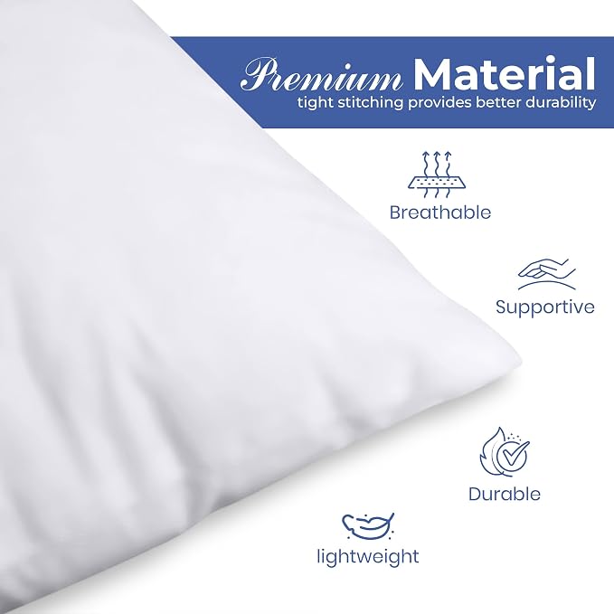 Utopia Bedding Throw Pillows – 14 x 22 Inches Down Alternative Pillows - Image 5