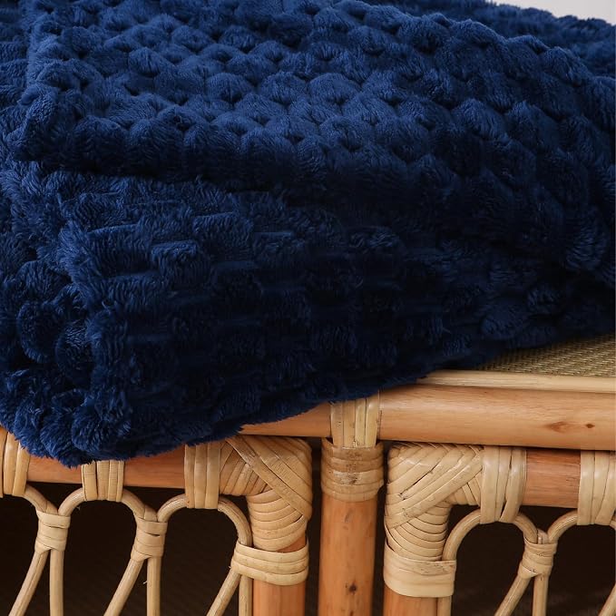 Blue Throw Blanket 50"×60" inches Gifts - Image 3