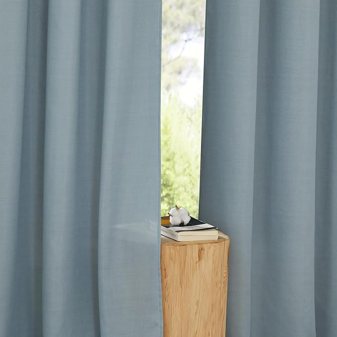 NICETOWN Linen 36 inch Curtains - Image 3