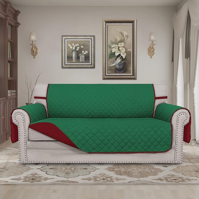 Easy-Going Sofa Slipcover Reversible Loveseat Sofa Cover Couch Cover - Image 2