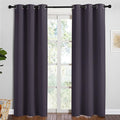 NICETOWN Greyish Purple Blackout Curtains 84 inches Length by NICETOWN