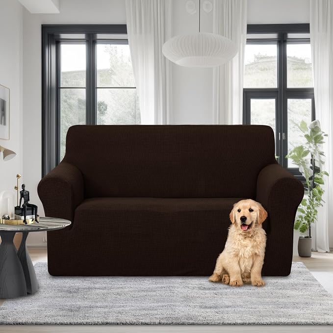 U-NICE HOME Loveseat Cover Stretch Couch Cover Sofa Cover Sofa Slipcover - Image 2