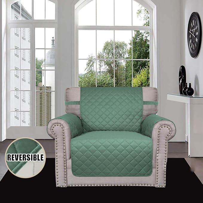Easy-Going Chair Sofa Slipcover Reversible Sofa Cover Water Resistant Couch - Image 2