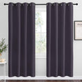 NICETOWN Greyish Purple Blackout Curtains 78 inches Length by NICETOWN