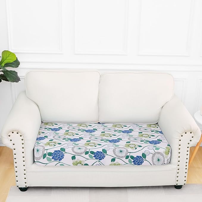 Smiry Printed Couch Cushion Covers, Stretch Soft Couch Covers by Smiry