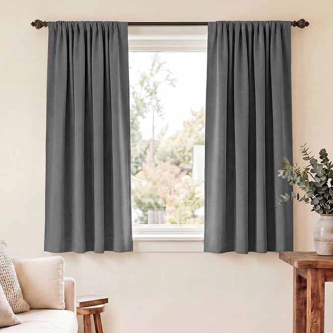 RYB HOME Short Blackout Curtains by RYBHOME