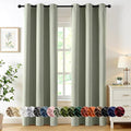 MIULEE Sage Green Blackout Curtains by MIULEE