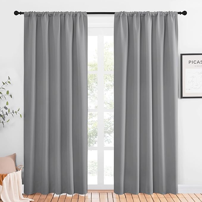 NICETOWN Blackout Curtains 84 inches Length by NICETOWN
