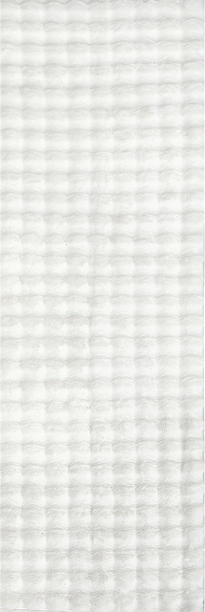 Nuloom Jeni Off-White, Solid Faux Rabbit, Fluffy and Cozy, High Traffic - Image 5