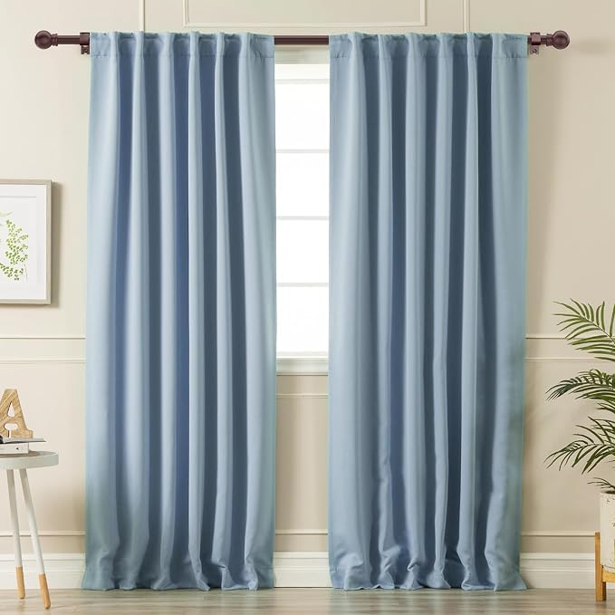 Bronze Curtain Rods for Bedroom - Image 7