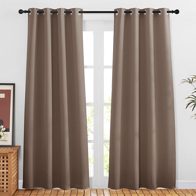 NICETOWN Blackout Doorway Curtains 80 inches Long by NICETOWN