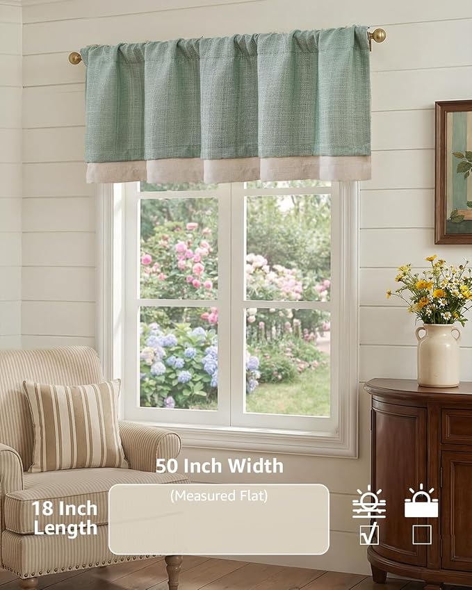 jinchan Curtain Light Filtering Kitchen - Image 5
